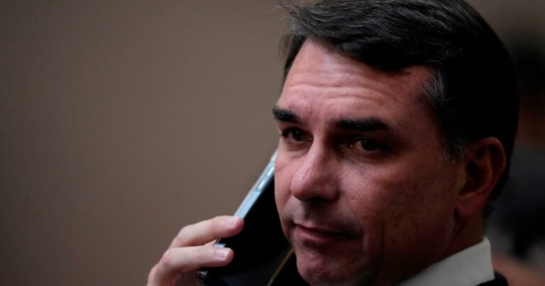 Brazil’s Flavio Bolsonaro meets with Trump amid troubled presidential bid | Elections News