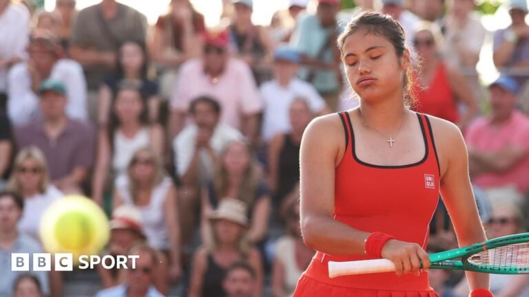 French Open 2026: Emma Raducanu’s first-round defeat not unexpected Emma Raducanu sighs as she watches the ball go past her for a winner at the 2026 French Open