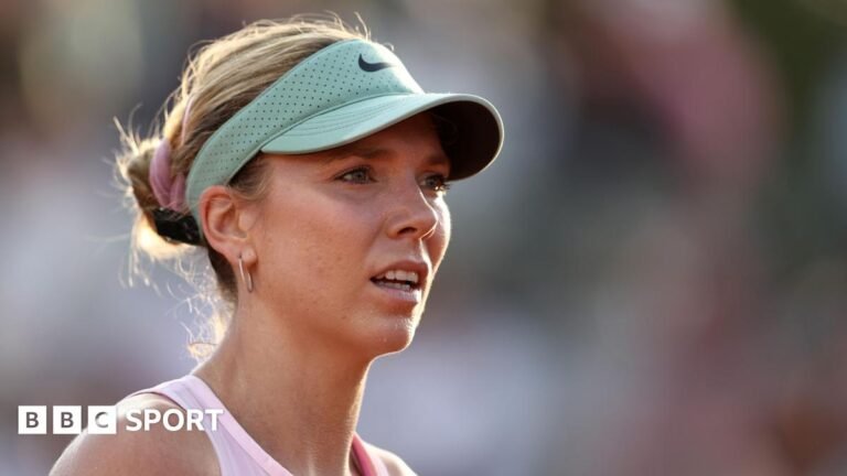 French Open 2026 results: Should more British woe in Grand Slam singles be a concern for Wimbledon? Katie Boulter looks on during the French Open