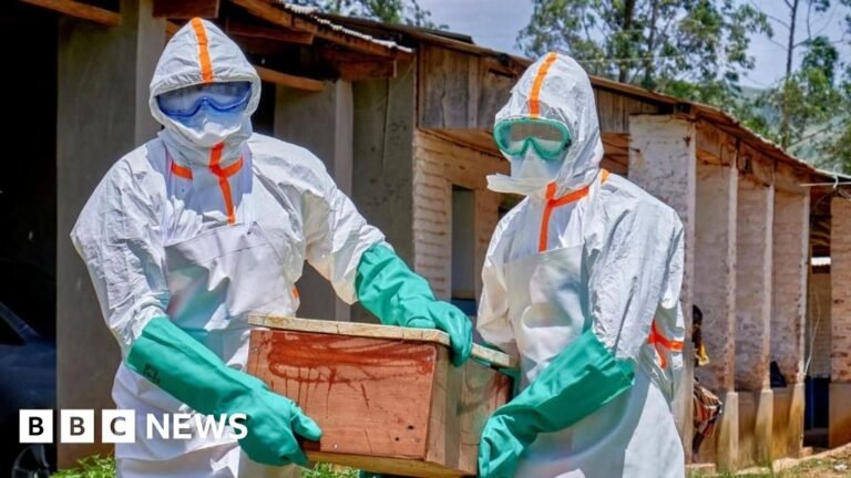 Police fire shots in air to disperse angry crowds at DR Congo Ebola treatment centre