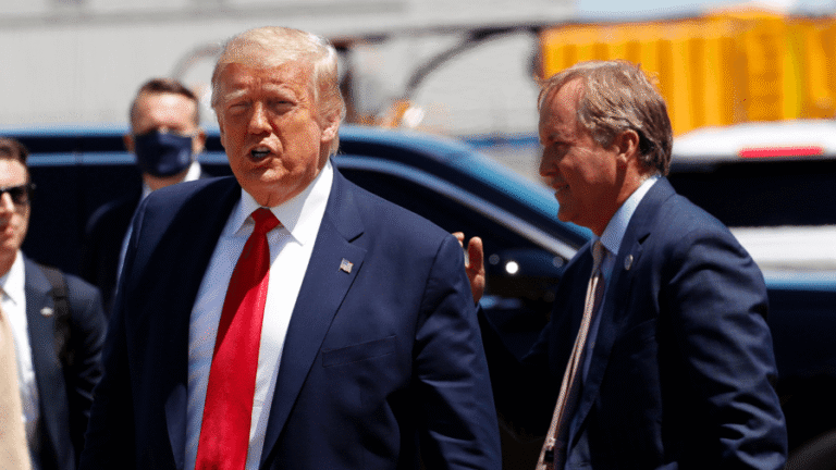 Trump pitches Paxton to Texas voters: 'He will never let you down' Trump pitches Paxton to Texas voters: 'He will never let you down'