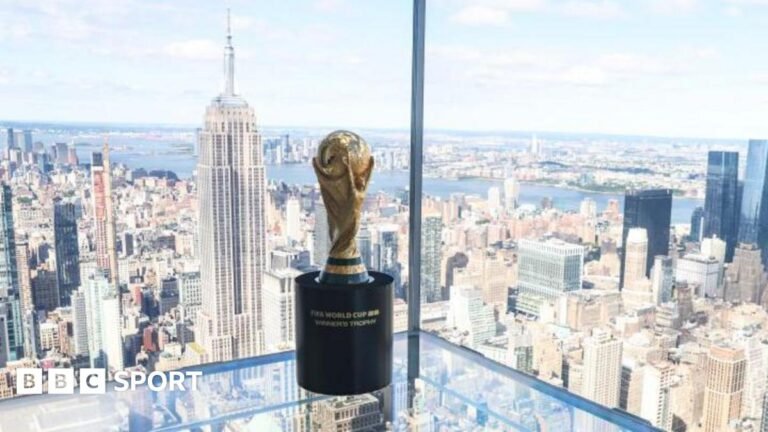 World Cup 2026: Fifa summoned to explain ticket pricing FIFA World Cup trophy on display during the official tour around 2026 host cities
