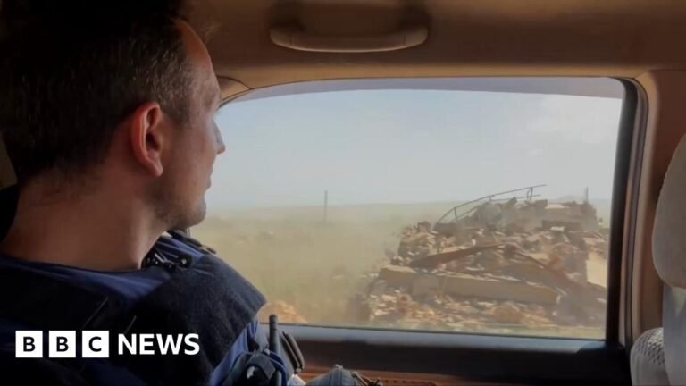 BBC sees destroyed villages in Israeli-occupied southern Lebanon BBC sees destroyed villages in Israeli-occupied southern Lebanon