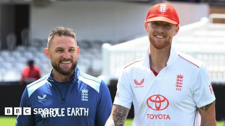 England vs New Zealand: Why England must move on quickly from Ashes hangover Brendon McCullum and Ben Stokes smile at a pre-first Test photo shoot