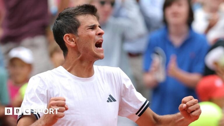 French Open 2026: Meet Rafael Jodar – the teenager planning to conquer Roland Garros like Rafael Nadal Rafael Jodar celebrates winning at the 2026 French Open
