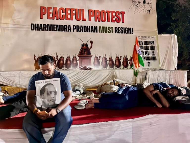 India’s ‘Cockroach’ movement camps out until education minister resigns | Politics News