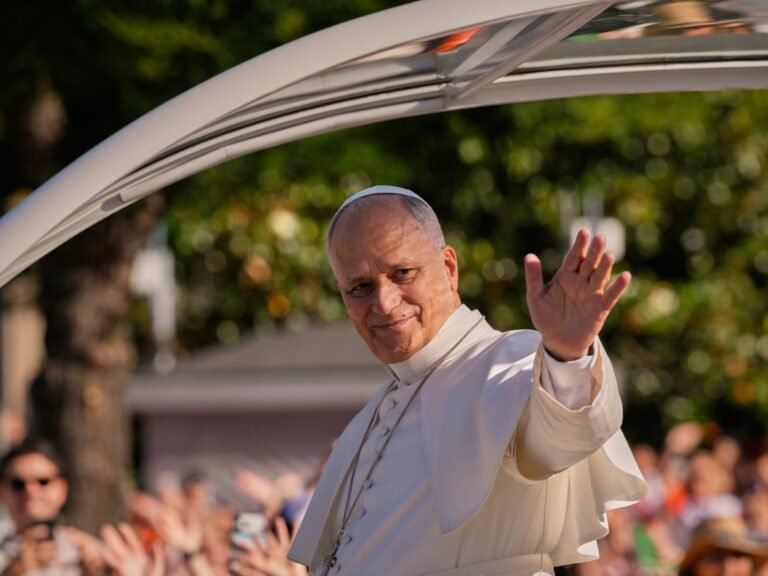 People flood Madrid streets to see Pope Leo’s flower-carpeted procession | Religion News People flood Madrid streets to see Pope Leo’s flower-carpeted procession | Religion News