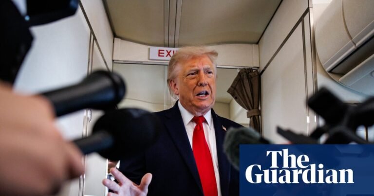 Trump walks out of interview with NBC’s Meet the Press after clash over election claims | Donald Trump Trump walks out of interview with NBC’s Meet the Press after clash over election claims | Donald Trump