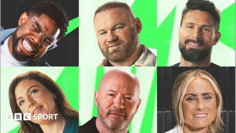 Who will win the World Cup? BBC pundits make their predictions BBC pundits, clockwise from top left: Micah Richards, Wayne Rooney, Olivier Giroud, Steph Houghton, Alan Shearer and Rachel Corsie