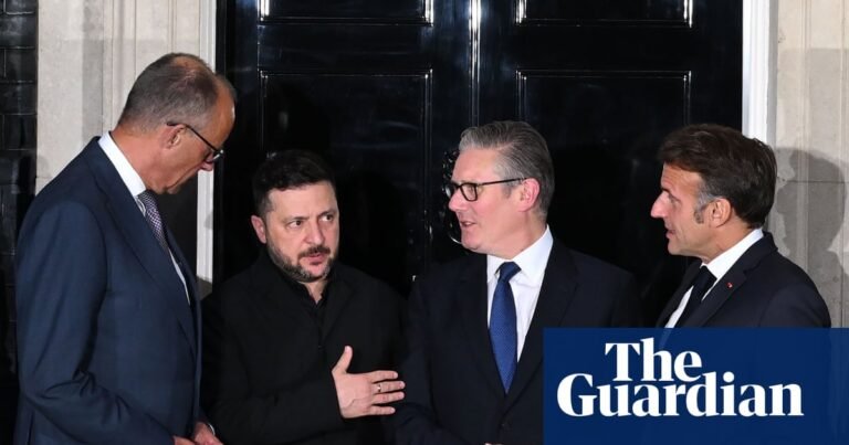 Zelenskyy discusses ‘urgent need to scale up’ air defences with key allies in London | Ukraine