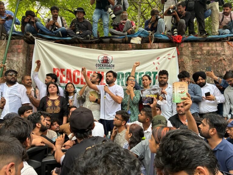 ‘I’m a cockroach’: Gen Z protest movement lands in Indian capital | Narendra Modi