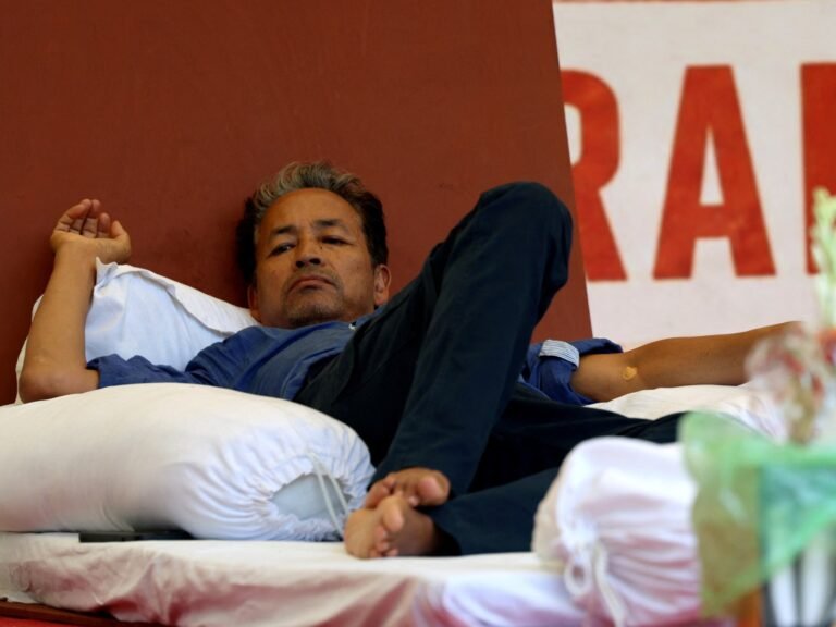Indian activist Wangchuk urged to end hunger strike over exam paper leaks | Protests News Indian activist Wangchuk urged to end hunger strike over exam paper leaks | Protests News