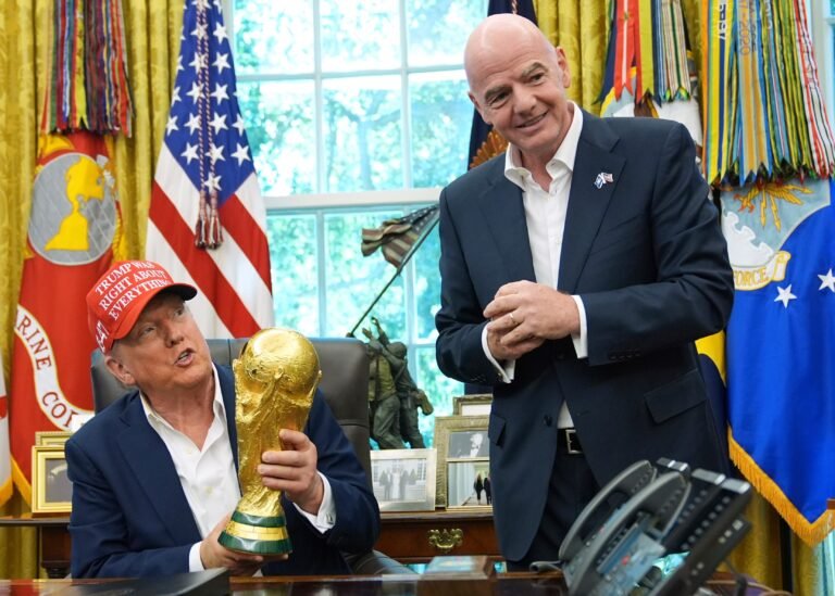 Infantino defends FIFA’s integrity against US red card corruption criticism Infantino defends FIFA’s integrity against US red card corruption criticism