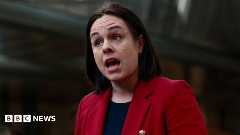 Kate Forbes: I was ‘slam dunk’ for SNP leadership until revealing gay marriage views Lottie and Johnny smiling with a lake in the background