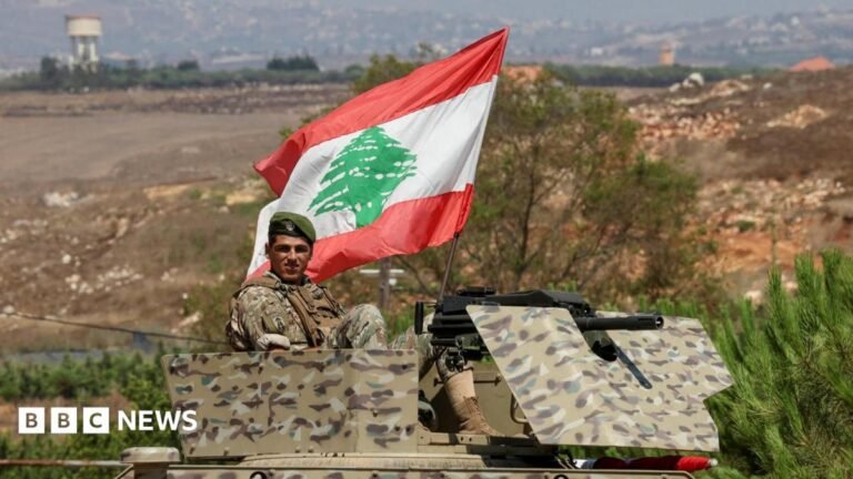 Lebanese army says troops deploying in ‘pilot zone’ after Israeli withdrawal Two young women surrounded by studio lights and tripods selling eyelash serums on a live stream