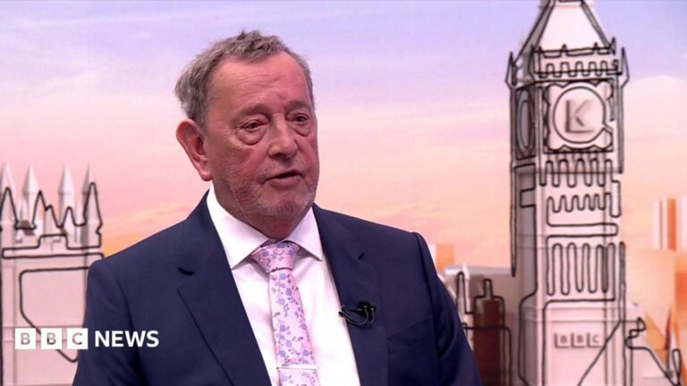 Lord Blunkett calls for ‘ethical reset’ of police leadership Police officers stand guard amid dark pink colored smoke during a demonstration in Southampton, June 2, 2026.