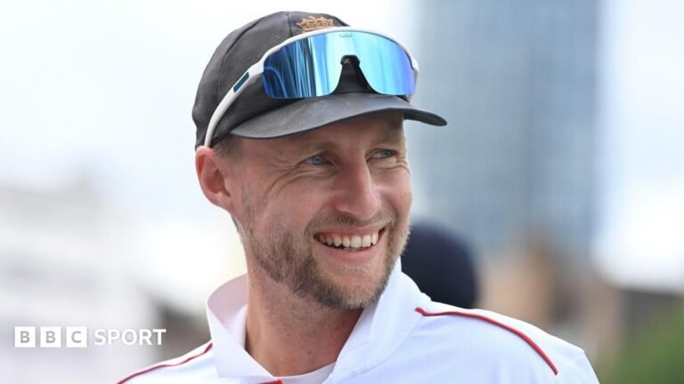 Michael Vaughan: England Test captaincy could be ‘exactly what Joe Root needs’ Joe Root in England whites smiling