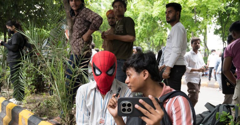 Phones in Hand, India’s Young Protesters Blast Through Modi’s Media Control