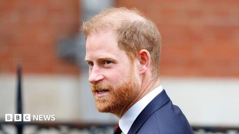 Prince Harry loses High Court privacy case against Daily Mail publisher Prince Harry, Duke of Sussex (wearing a Household Division regimental tie and navy suit) departs The Royal Courts of Justice