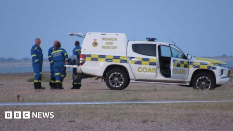 West Mersea beach tragedy boy, 7, dies in hospital A woman with long, blonde hair talks into a microphone
