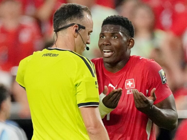 What was the mistaken identity red card shown in Argentina vs Switzerland? | World Cup 2026 News