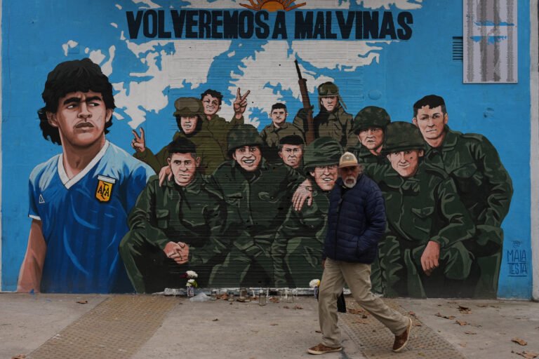 ‘Sport is not war.’ Except when Argentina plays England. ‘Sport is not war.’ Except when Argentina plays England.