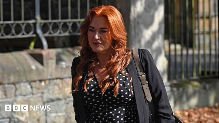 Anne Donaghy pictured outside court earlier this week