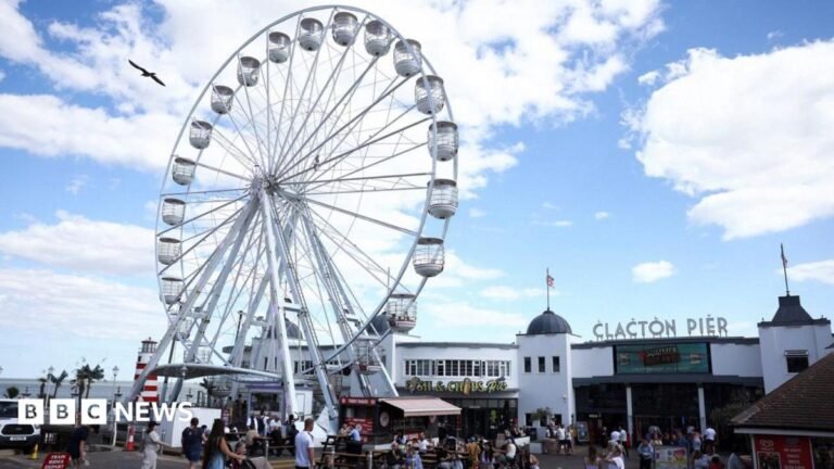How the Clacton by-election will be counted Clacton Pier with the big wheel.