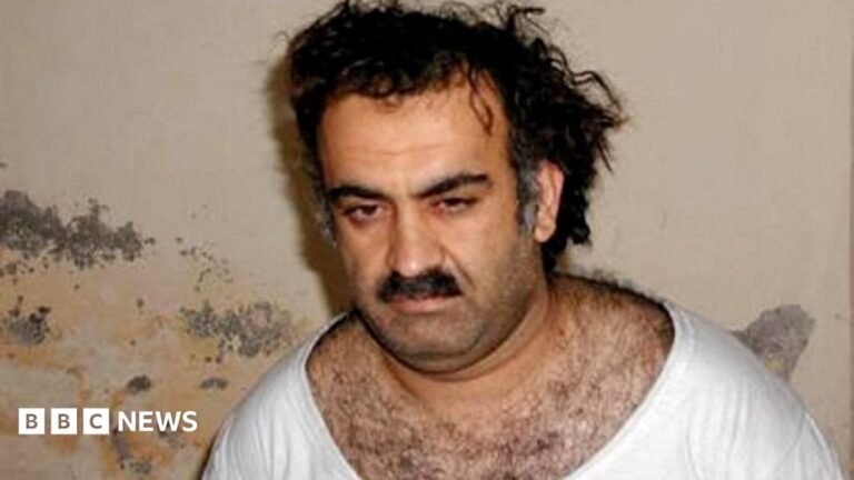 This photo obtained 01 March, 2003, shows, Khalid Sheikh Mohammed, alleged organiser of the September 11, 2001, attacks, shortly after his capture.