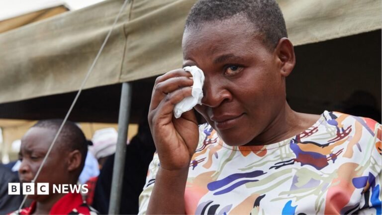 Lake Kariba disaster: Death toll from Zimbabwe ferry accident rises to 93 A female survivor uses a tissue to wipe tears from her eyes during a memorial service held for victims of the capsized ferry at Nyamhunga Stadium in Kariba - 13 August 2026