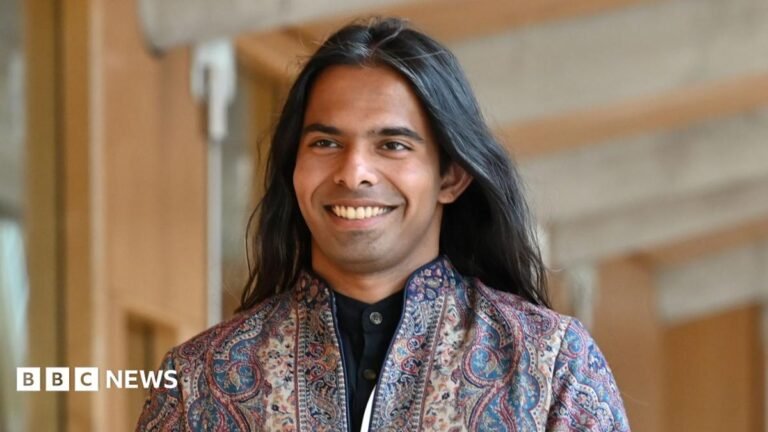 MSP apologises over controversial rape ‘demonisation’ comments A person wearing a patterned jacket, with long flowing dark hair smiles as they walk towards the camera in the Scottish Parliament building