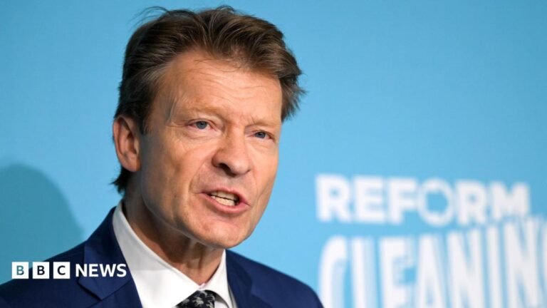 Richard Tice, deputy leader of Reform UK, during a news conference in London, UK, on Wednesday, June 10, 2026