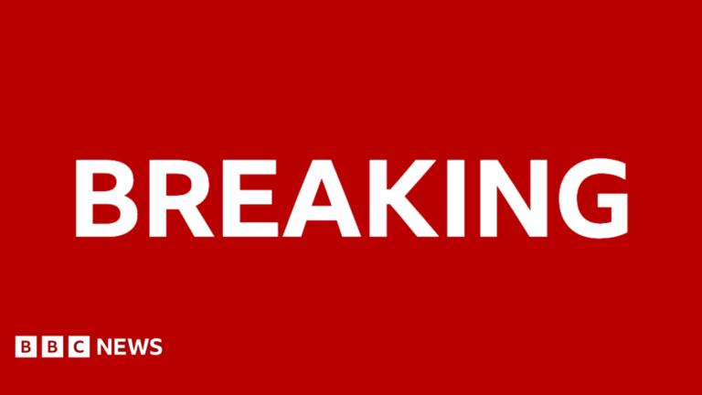 'Breaking' graphic