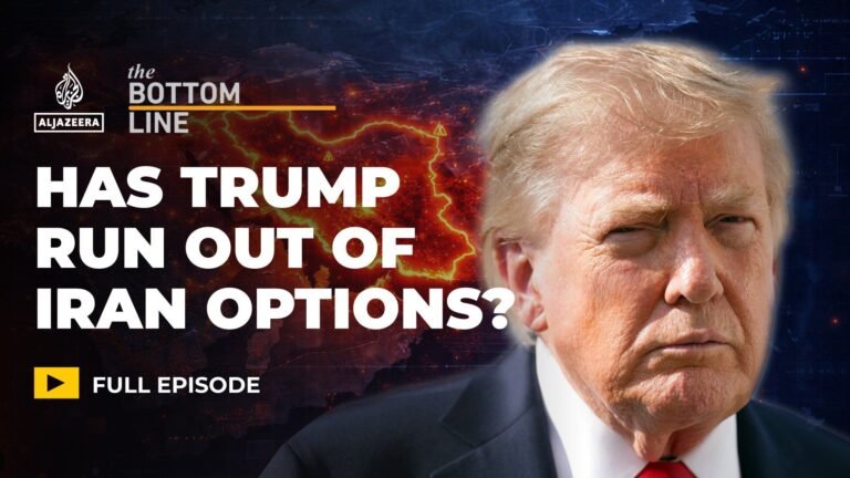 Trump has ‘run out of options’ in Iran war: Stephen Walt | US-Israel war on Iran Trump has ‘run out of options’ in Iran war: Stephen Walt | US-Israel war on Iran