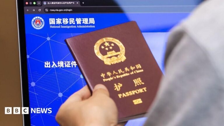 China tightens travel restrictions for citizens Jack Clark, a man with short brown hair, dressed in a blue coat