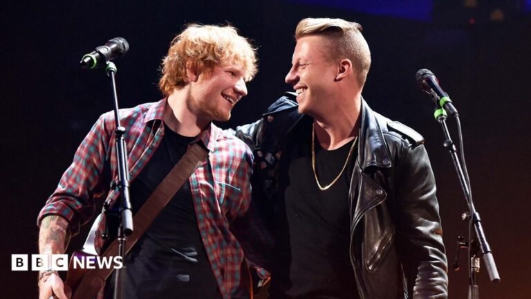 Ed Sheeran’s support acts quit tour in support of Macklemore Jack Clark, a man with short brown hair, dressed in a blue coat