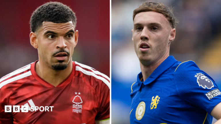England squad: Morgan Gibbs-White set to replace Cole Palmer for Nations League games A split picture of Nottingham Forest midfielder Morgan Gibbs-White and Chelsea's Cole Palmer