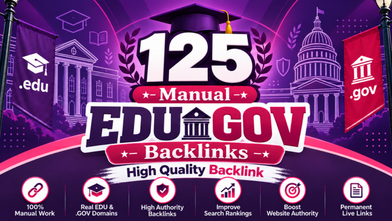 I Will Create 125 Manual EDU and GOV Backlinks for Powerful Off-Page SEO for $50 I Will Create 125 Manual EDU and GOV Backlinks for Powerful Off-Page SEO for $50
