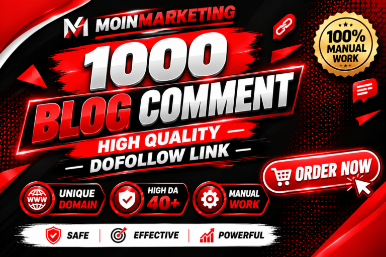 I Will Do 1000 High DA/PA Manual Dofollow Blog Comment Backlinks for $10 I Will Do 1000 High DA/PA Manual Dofollow Blog Comment Backlinks for $10