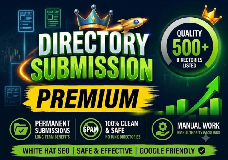 I Will Submit 300 Live Directory Submission Backlink Manually for $40 I Will Submit 300 Live Directory Submission Backlink Manually for $40
