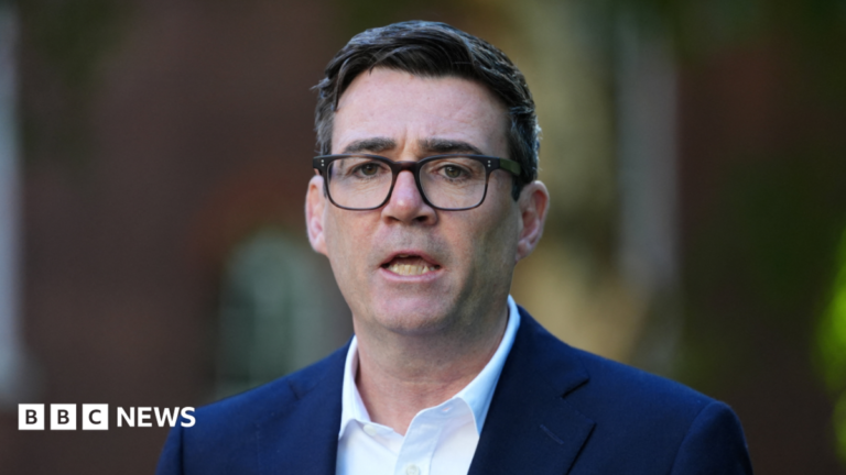 I’m not tempted to call an early election, Andy Burnham says Thin, red banner promoting the Politics Essential newsletter with text saying, “Top political analysis in your inbox every day”. There is also an image of the Houses of Parliament.