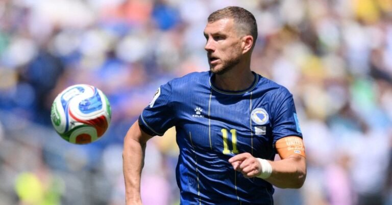 Legendary Bosnian striker Edin Dzeko to retire from international football | Football Legendary Bosnian striker Edin Dzeko to retire from international football | Football