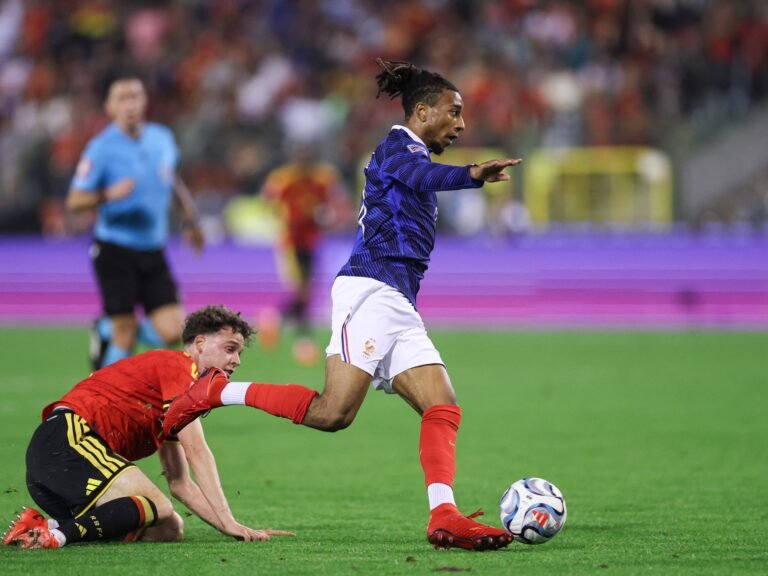 Olise scores late to grab France 1-0 Nations League win at Belgium | Football