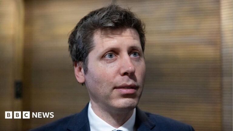 OpenAI CEO Sam Altman pictured in the Hart Senate Office Building on Capitol Hill in Washington, DC, 29 July, 2026.