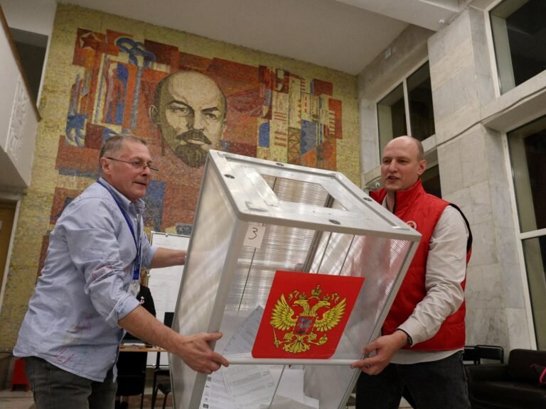 Polls close in Russian wartime election with ruling party set to dominate | Russia-Ukraine war News