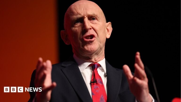 UK tries to stop Trump’s diesel export ban Chancellor of the Exchequer John Healey speaks during the Labour Party Conference in Liverpool, UK on 28 September, 2026.