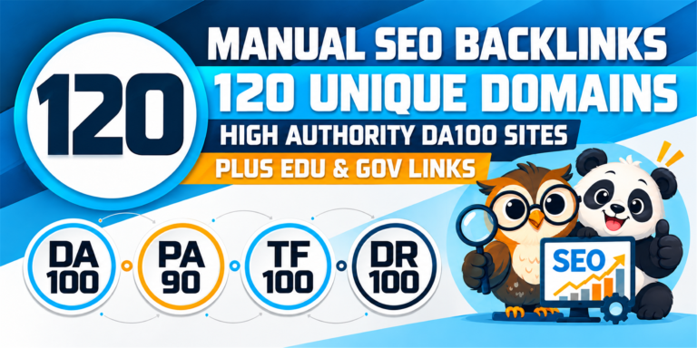 120 Unique Domains for Manual SEO Backlinks on DA100 Sites PLUS EDU and GOV Links for $5 120 Unique Domains for Manual SEO Backlinks on DA100 Sites PLUS EDU and GOV Links for $5