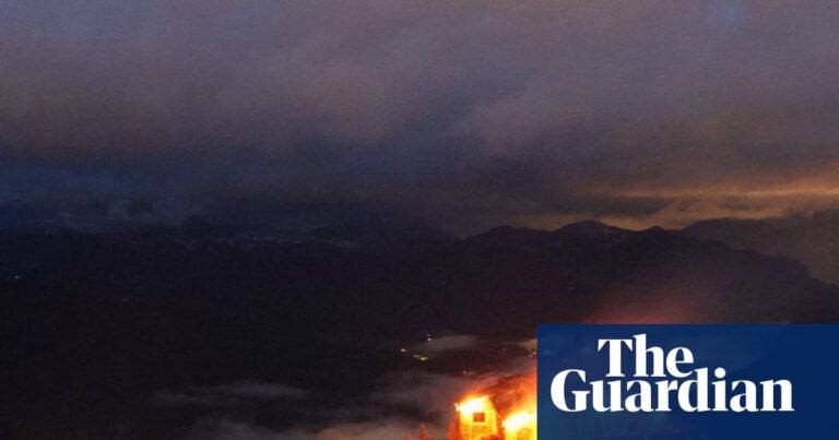 Blaze engulfs Hitler’s ‘Eagle’s Nest’ mountain retreat in Bavaria | Germany Blaze engulfs Hitler’s ‘Eagle’s Nest’ mountain retreat in Bavaria | Germany