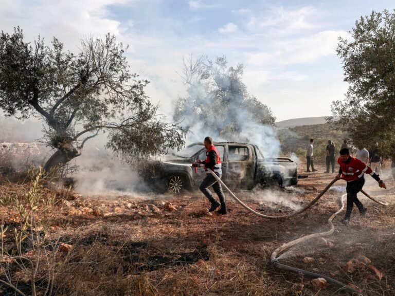 Child, four women among Palestinians injured in West Bank pogroms | Israel-Palestine conflict News Child, four women among Palestinians injured in West Bank pogroms | Israel-Palestine conflict News