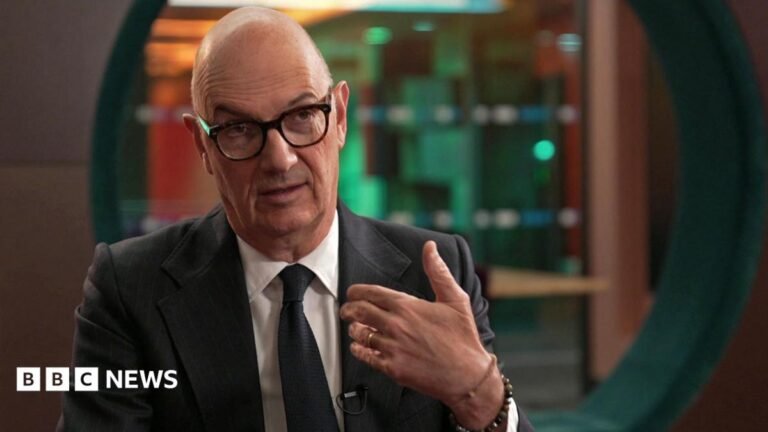 ‘Come all the way’ back to EU, French finance minister tells Britain Man with blonde bob pointing at camera